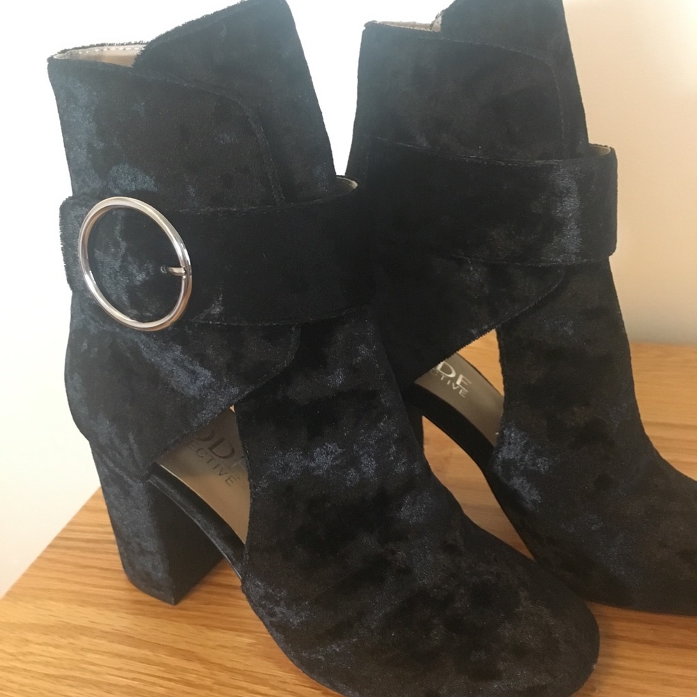 MODE Collective Velvet Booties